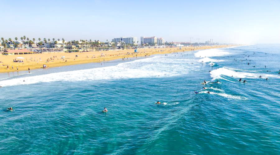 Les meilleures options de location de voiture à Huntington Beach